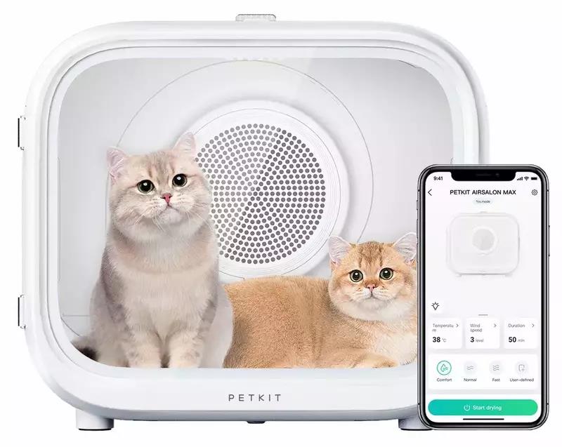 Сушка PETKIT AIRSALON Max Smart Pet Dryer PD10 PRO (Білий) дивитися зображення № 3