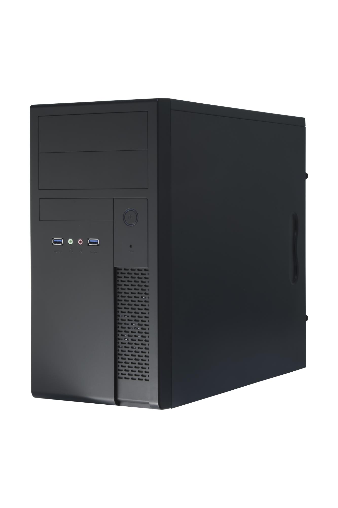 Case Minitower mATX 350W/Black XT-01B-350GPB Chieftec