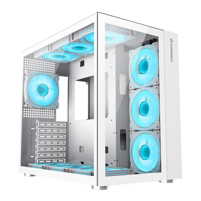 Корпус для компютера ATX W/O PSU INFINITY WHITE GAMEMAX на малюнкі №3