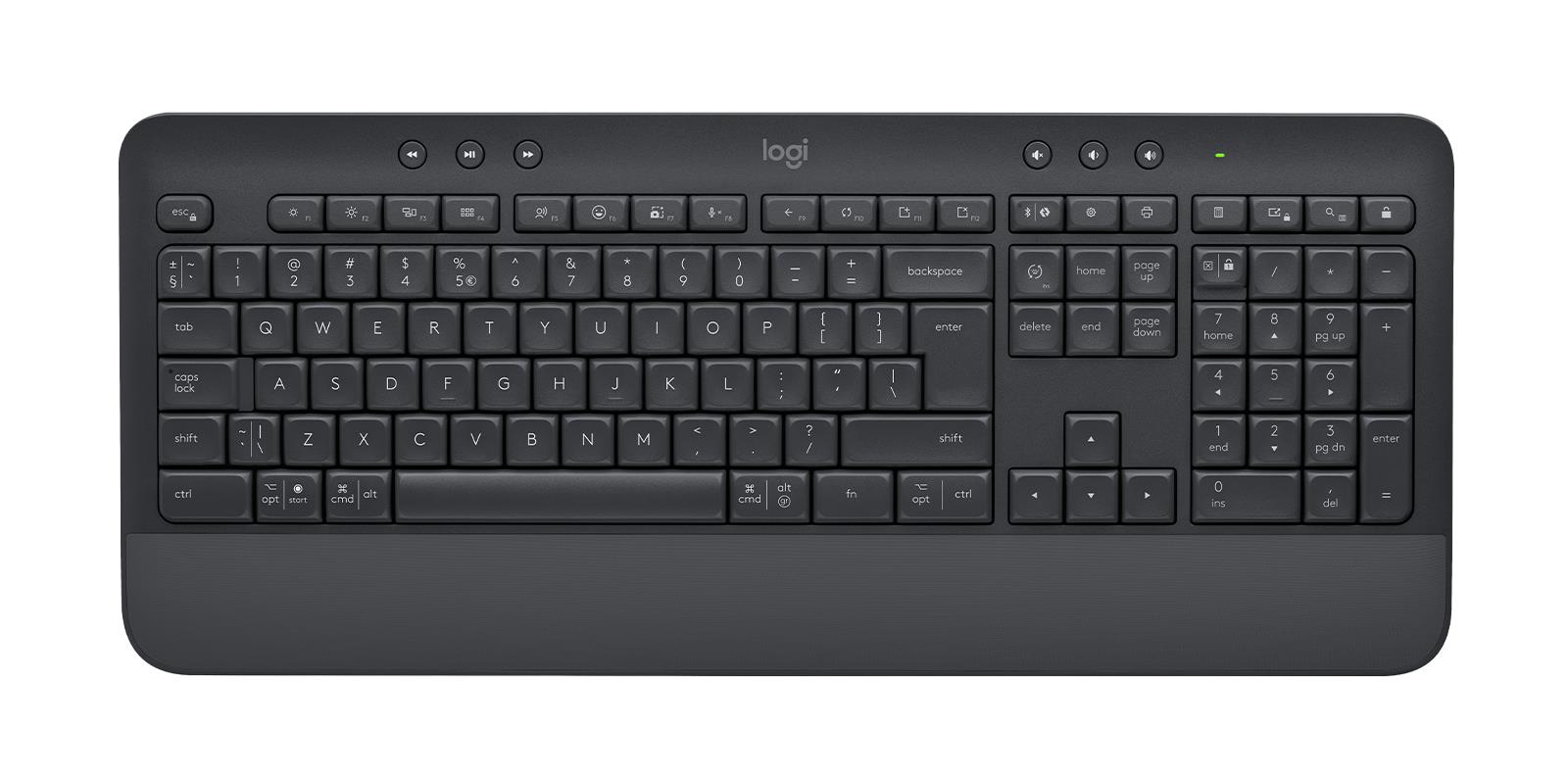 Комплект (клавіатура, мишка) бездротовий Logitech MK650 Combo for Business Graphite (920-011004) на малюнкі №7