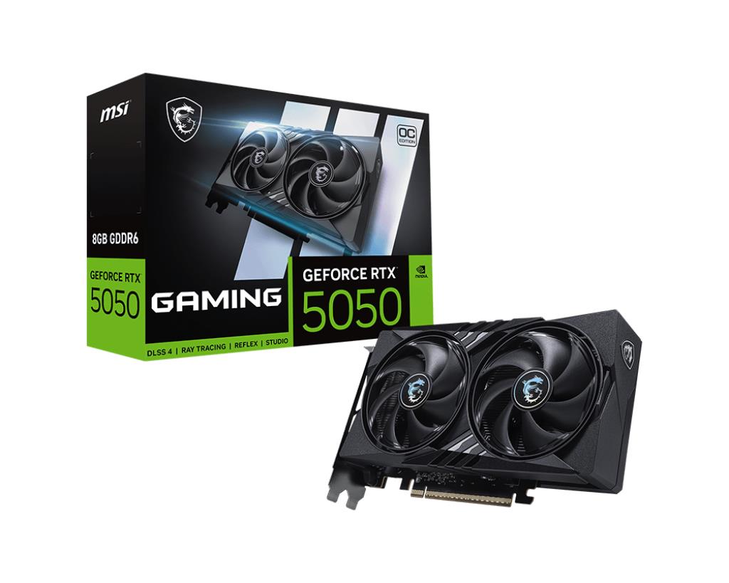 MSI NVIDIA Ge Force RTX 5050 8 GB GDDR6 128 bit PCIE 5.0 16x...