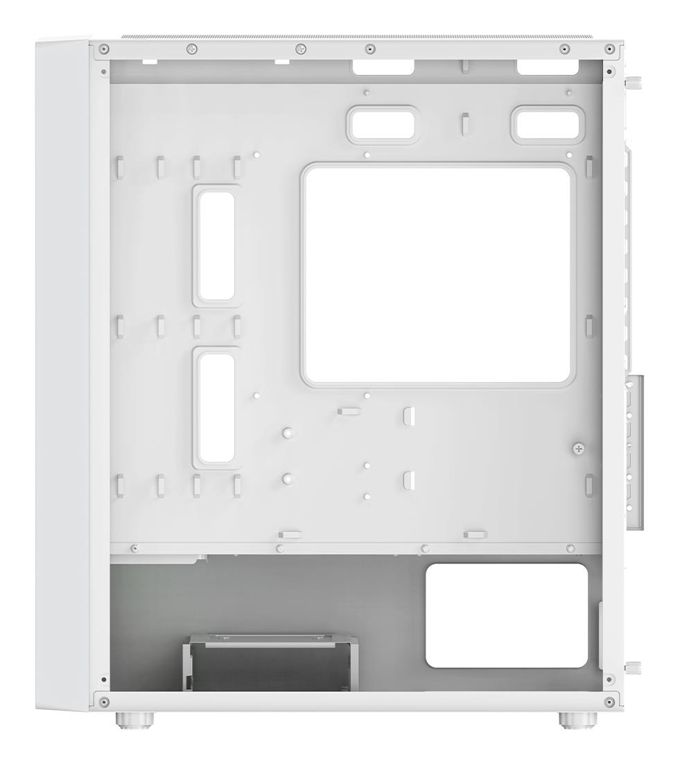 Корпус для компютера MATX W/O PSU GAMMA C50 WH ARGB (GAMMA-C50-WHG400XX-GL) OCYPUS на малюнкі №7
