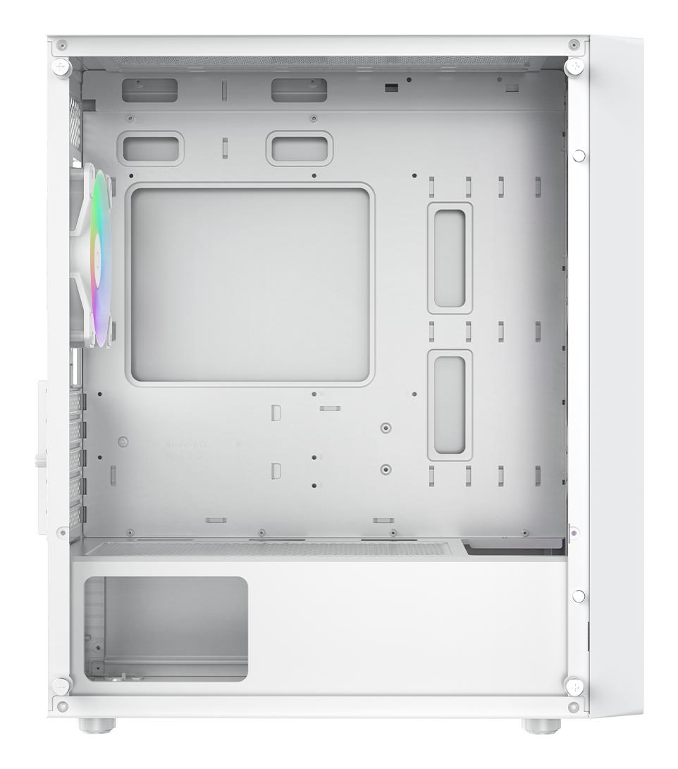 Корпус для компютера MATX W/O PSU GAMMA C50 WH ARGB (GAMMA-C50-WHG400XX-GL) OCYPUS на малюнкі №6