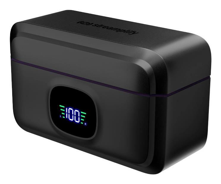 Мікрофон петличний бездротовий Streamplify MIC GO-48-WL, чорний на малюнкі №3