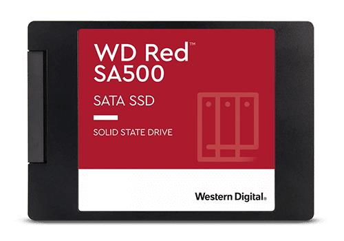 SSD|WESTERN DIGITAL|Red SA500|500GB|SATA 3.0|Write speed 530 MBytes/sec|Read speed 560 MBytes/sec|2,5"|TBW 350 TB|MTBF 2000000 hours|WDS500G1R0A
