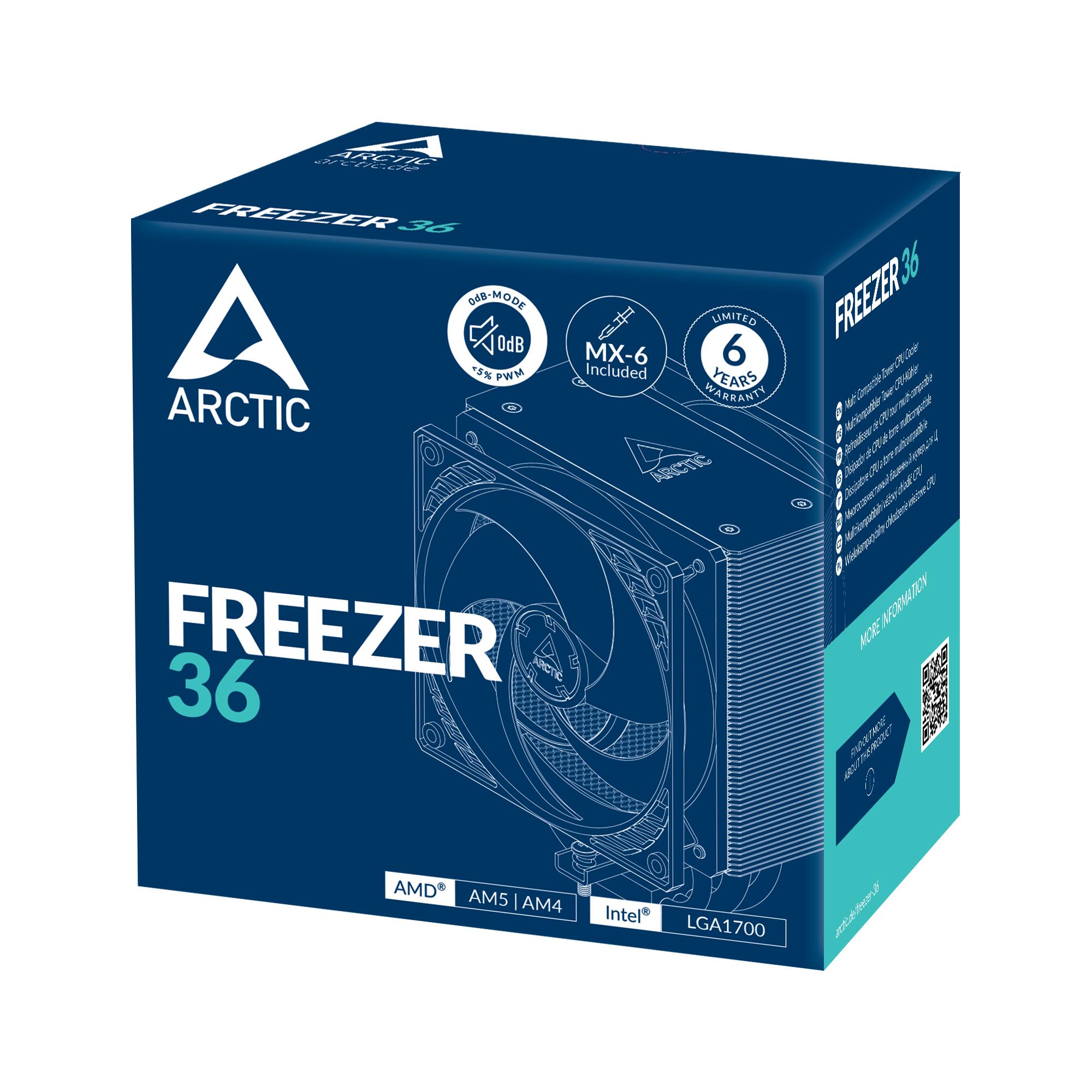 Кулер процесорний Arctic Freezer 36 (ACFRE00121A) на малюнкі №6