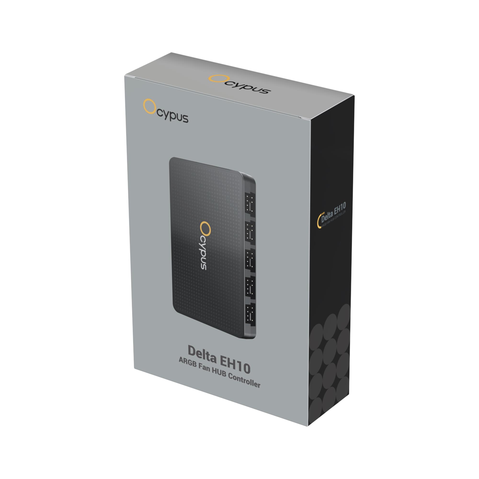 Розгалужувач вентиляторів корпусу ПК DELTA EH10 BK (DELTA-EH10-BKN00XXX-GL) OCYPUS на малюнкі №6