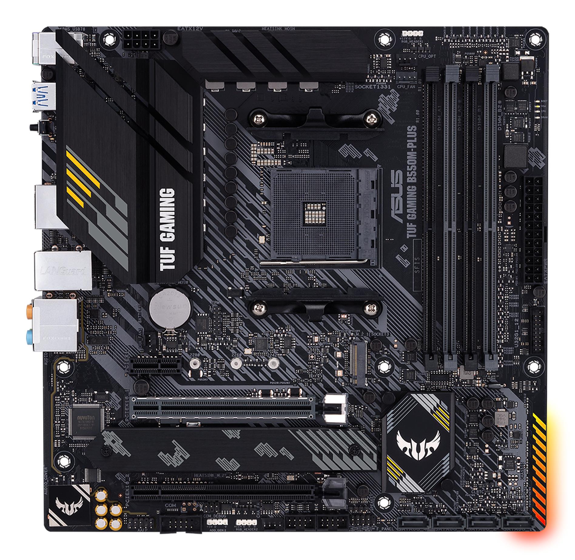 MB AMD B550 SAM4 MATX/TUF GAMING B550M-PLUS ASUS