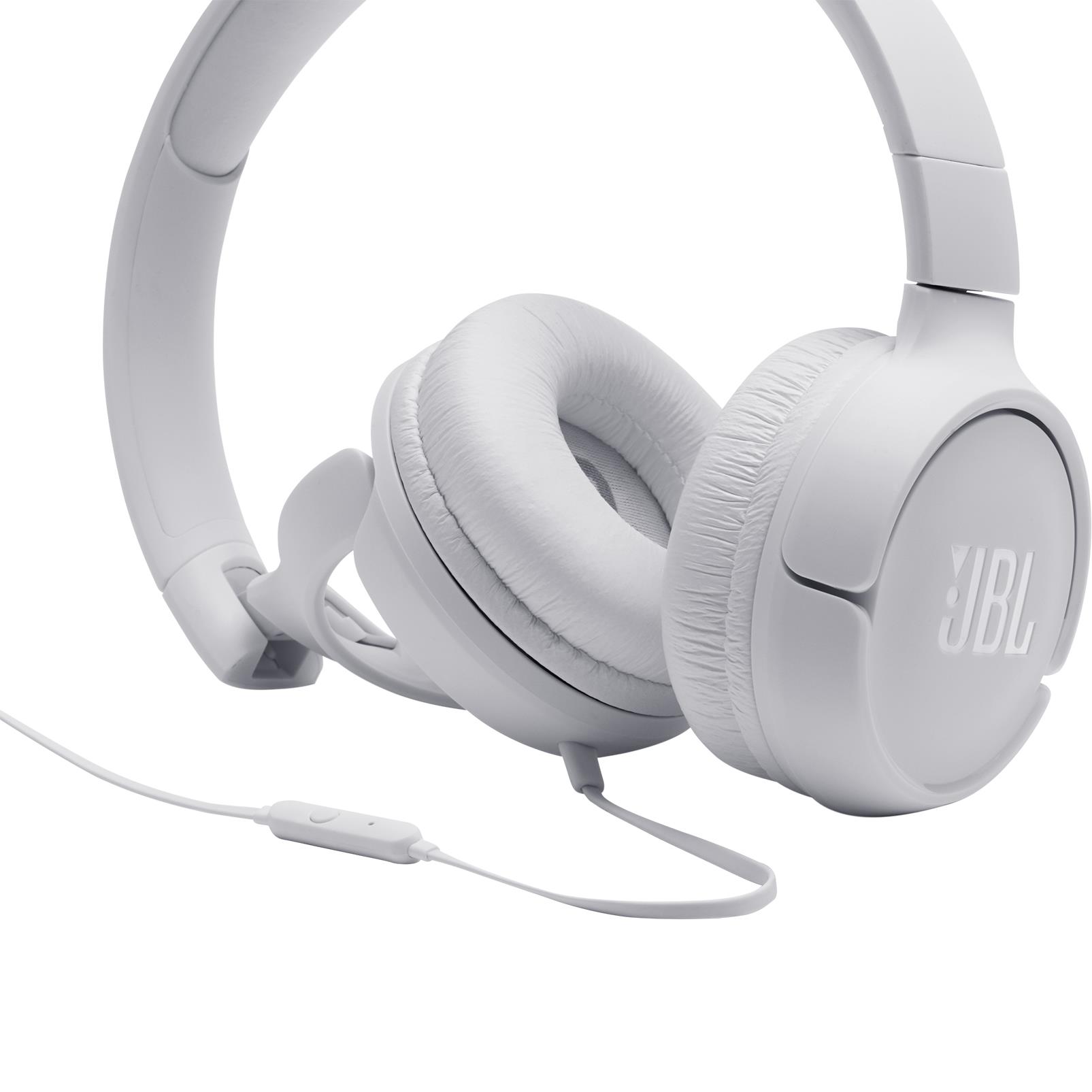 Гарнітура T500 WHITE JBL JBLT500WHT дивитися зображення № 3