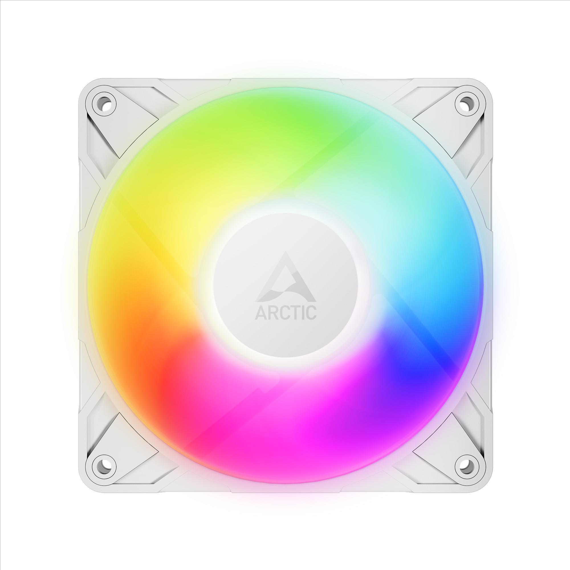 Набір із трьох вентиляторів для корпусу 120MM P12 PRO A-RGB WHT ACFAN00326A ARCTIC на малюнкі №3