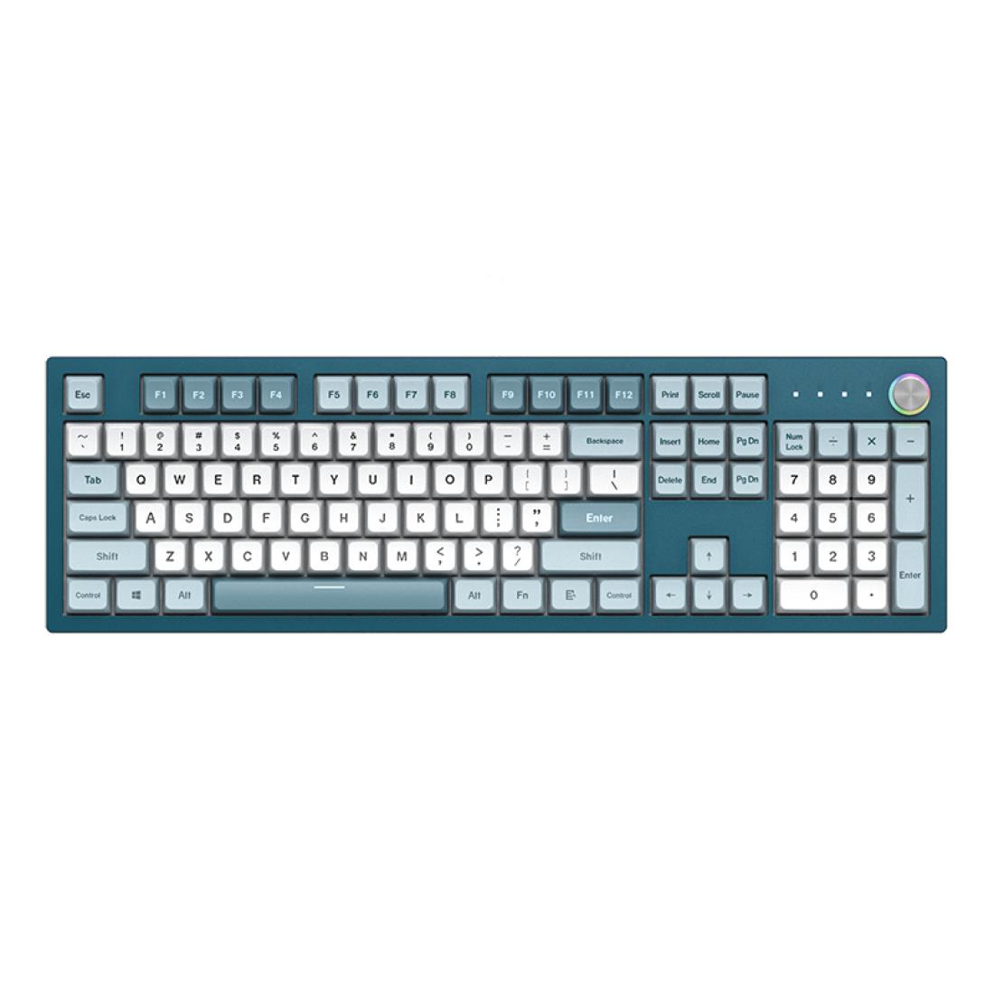 Клавіатура USB FULL SIZE FR MK105FR MONTECH на малюнкі №3