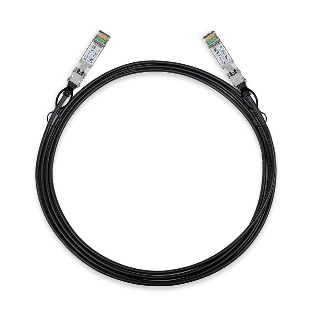 Кабель прямого підключення 10G SFP+ 3 метри, SM5220-3M TP-LINK на малюнкі №1