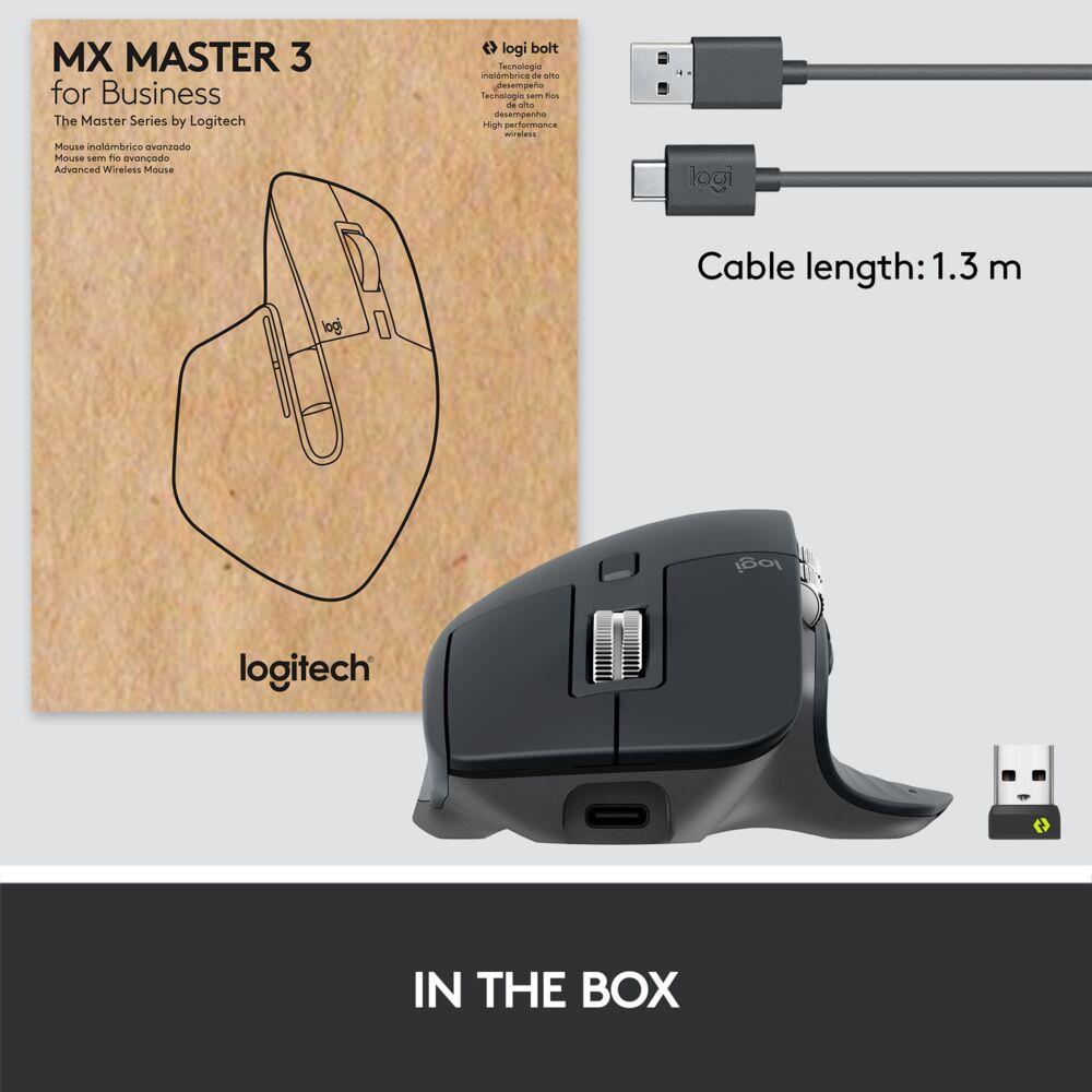 Миша бездротова Logitech MX Master 3S for Business Graphite (910-006582) на малюнкі №9