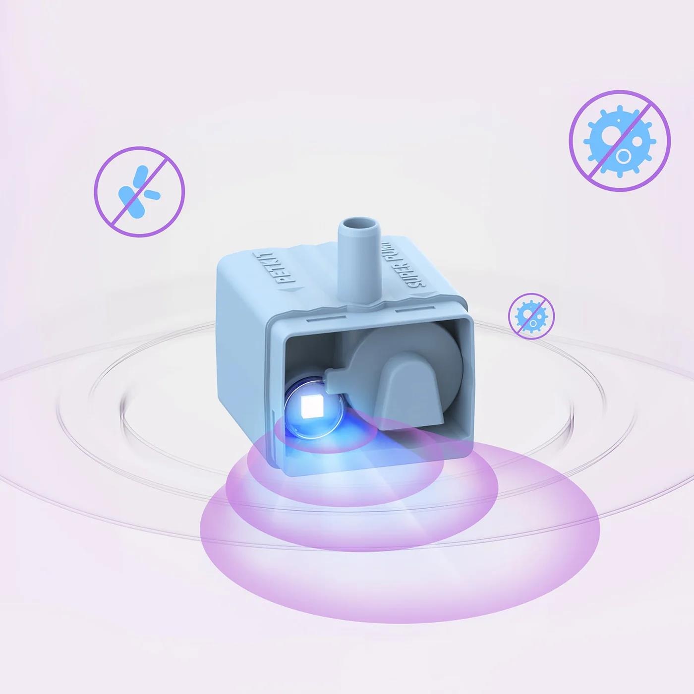 Безпровідна змінна помпа PETKIT P4113 (UVC) на малюнкі №4