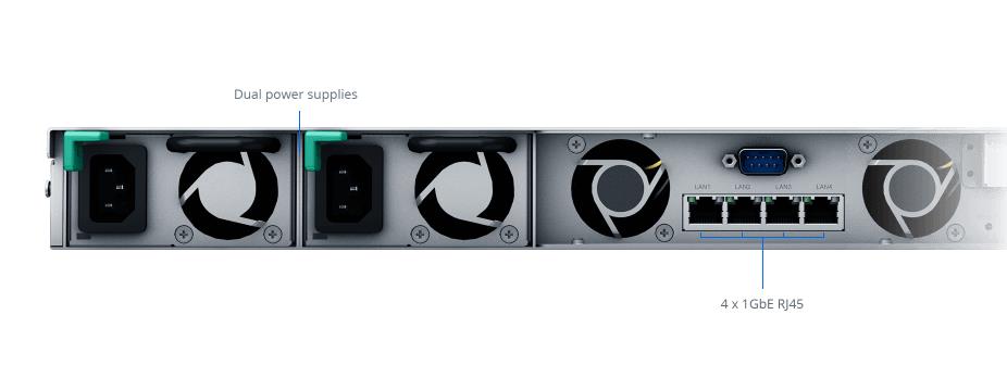 Система зберігання даних 4BAY 1U NO HDD USB3 RS822RP+ SYNOLOGY на малюнкі №5