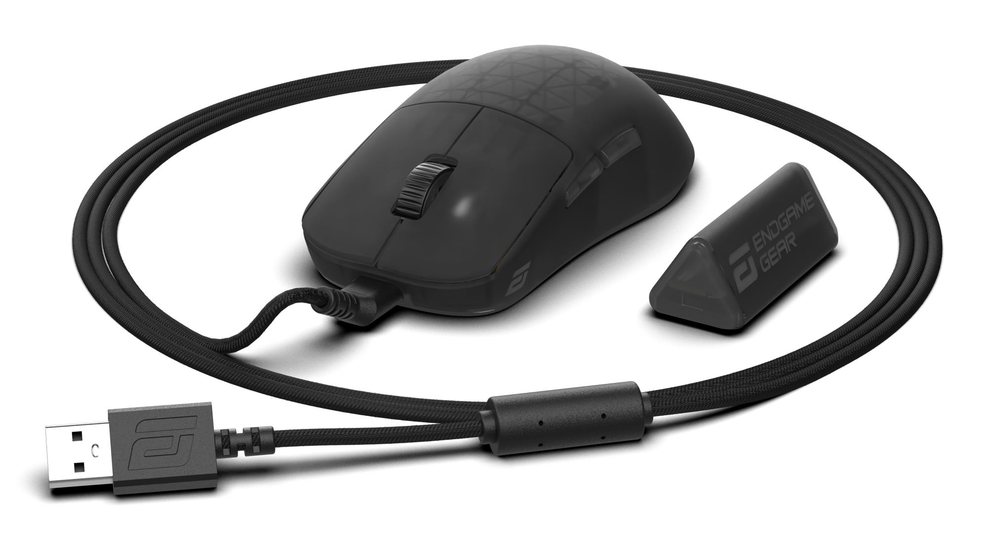 Миша ігрова бездротова Endgame Gear OP1w 4k v2, чорний (прозорий) на малюнкі №14