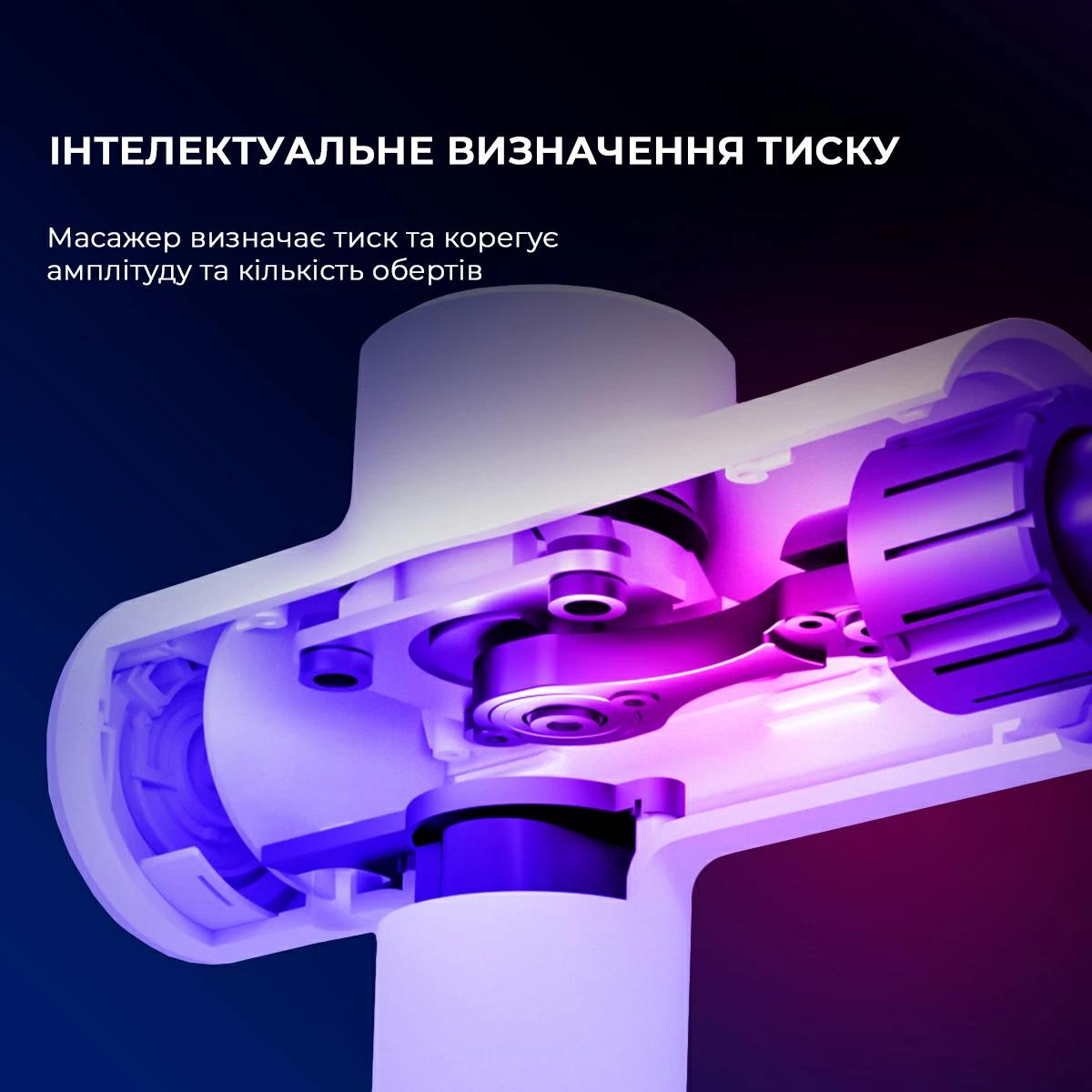 Масажер YUNMAI Massage Gun Prime 2 YMFG-M418 (Чорний) дивитися зображення № 5