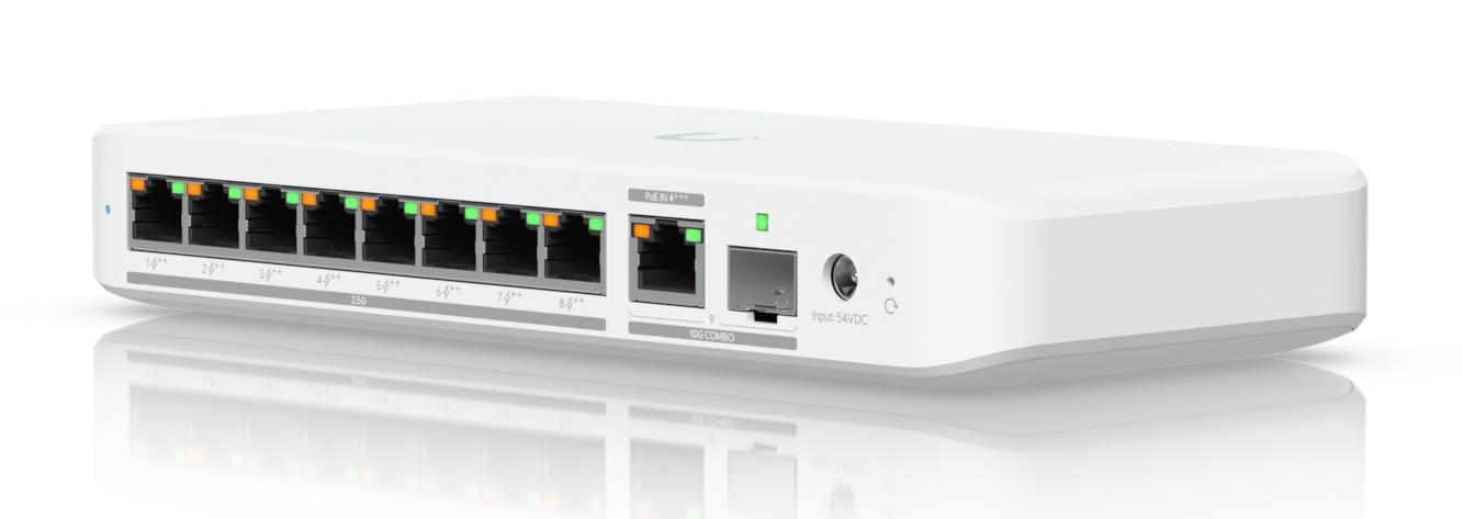 Net Switch 8PORT 2.5GBE/USW-FLEX-2.5G-8-POE Ubiquiti