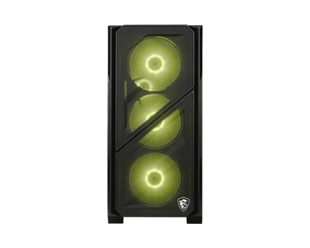 Корпус MICROTOWER MATX W/O PSU MAG FORGE M110R AIRFLOW MSI на малюнкі №4