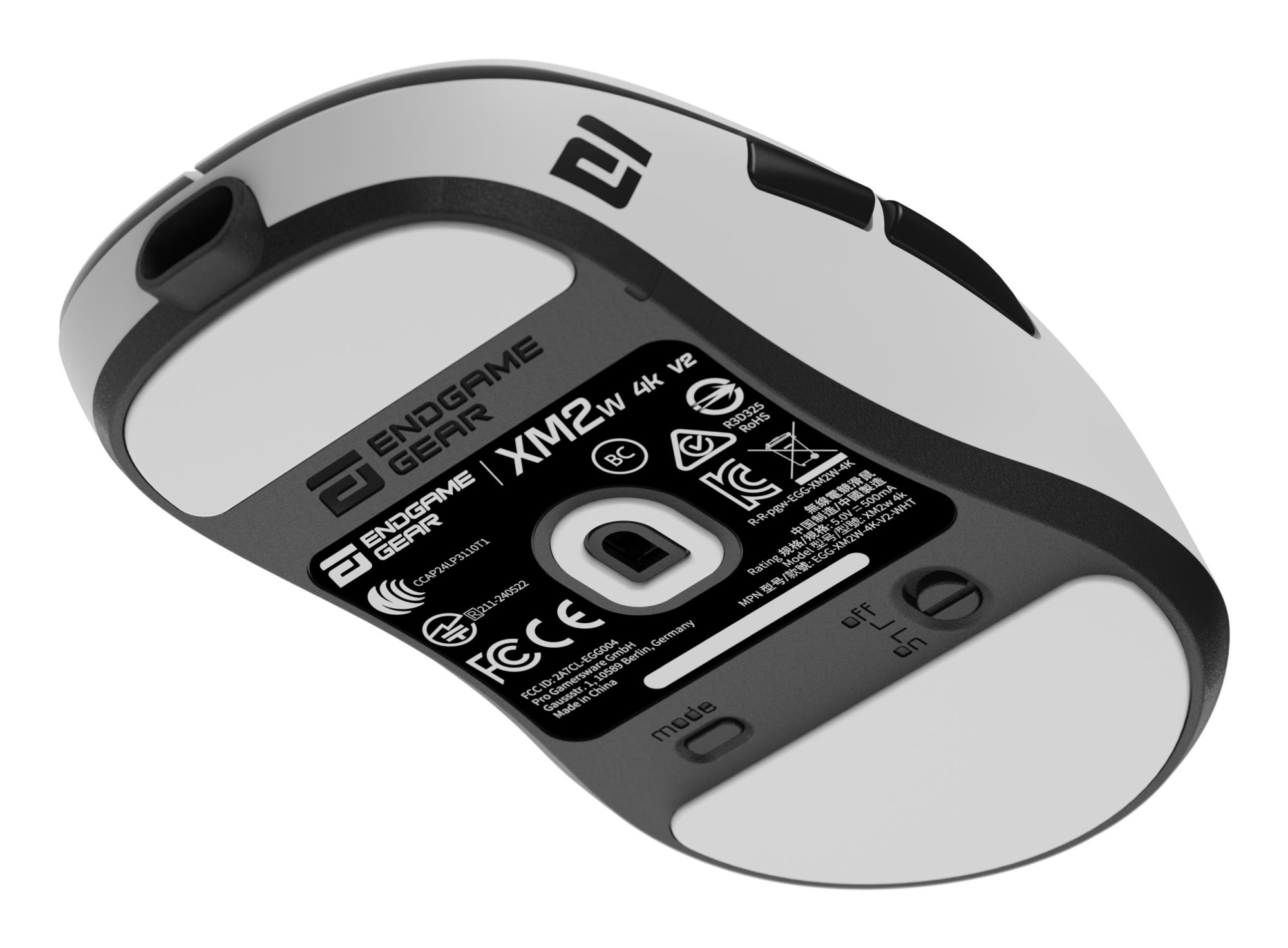 Миша ігрова бездротова Endgame Gear XM2w 4k v2, білий на малюнкі №13