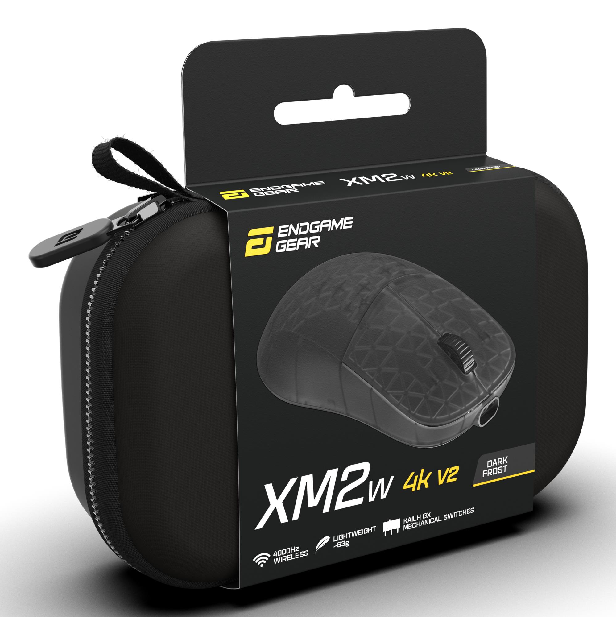 Миша ігрова бездротова Endgame Gear XM2w 4k v2, чорний (прозорий) на малюнкі №17