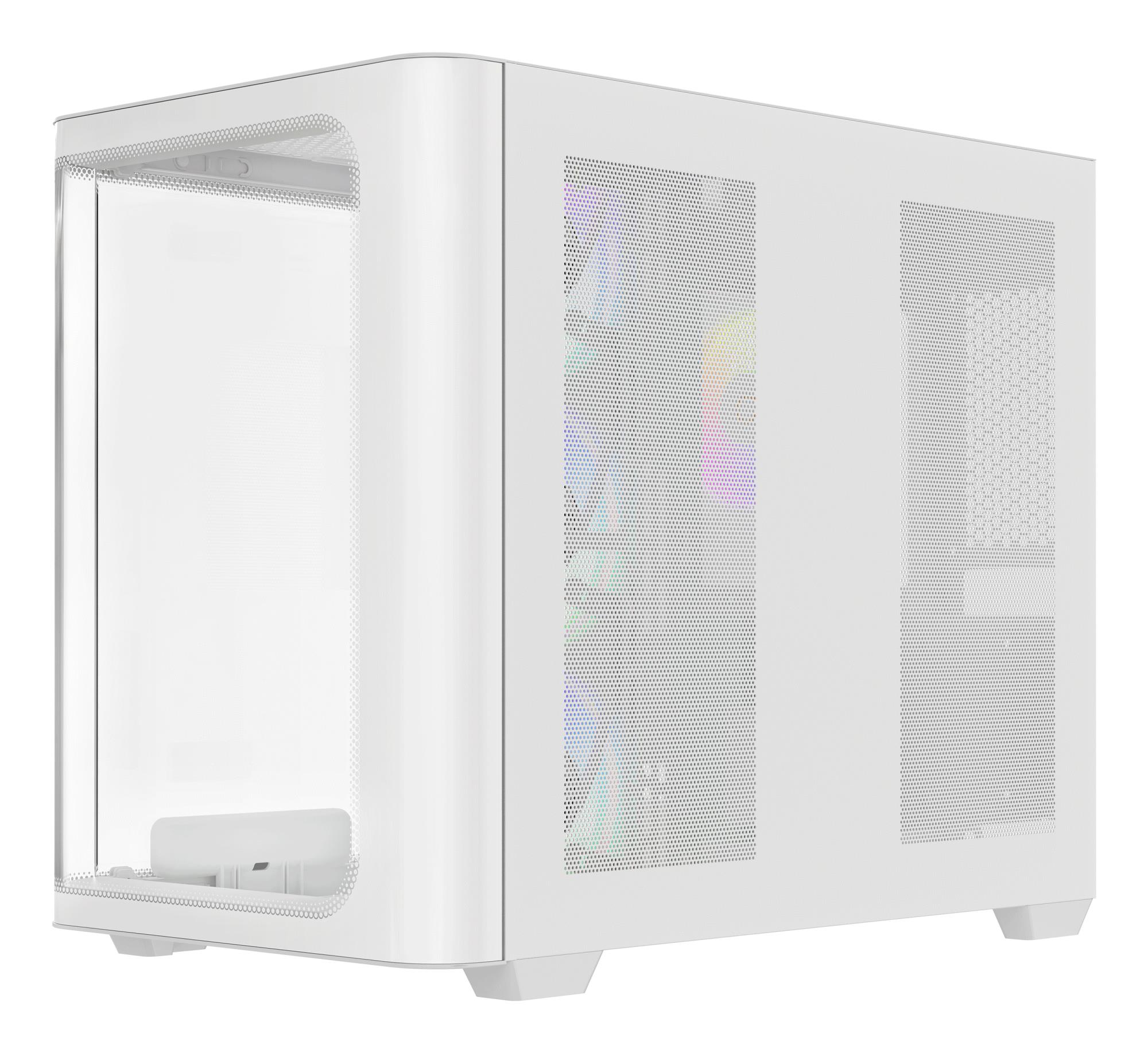 Корпус для компютера IOTA C70 WH CURVE ARGB DIGITAL (IOTA-C70-WHD400CD-GL) OCYPUS на малюнкі №4