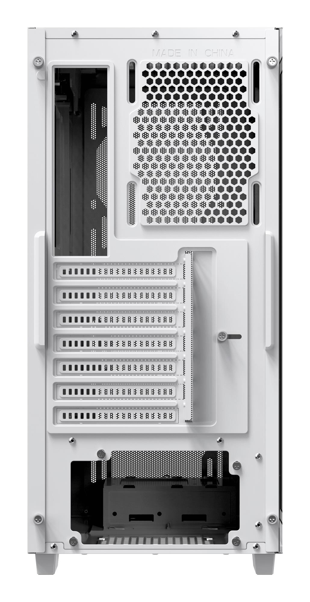 Корпус для компютера ATX W/O PSU GAMMA C60 WH (GAMMA-C60-WHG000XX-GL) OCYPUS на малюнкі №5