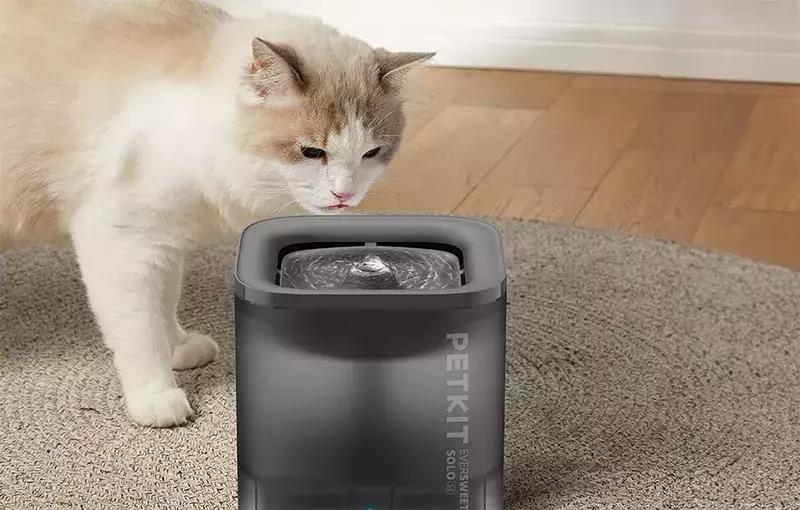 Поїлка PETKIT Eversweet SOLO SE Smart Pet Drinking Fountain P4103S GREY (Чорний) дивитися зображення № 7