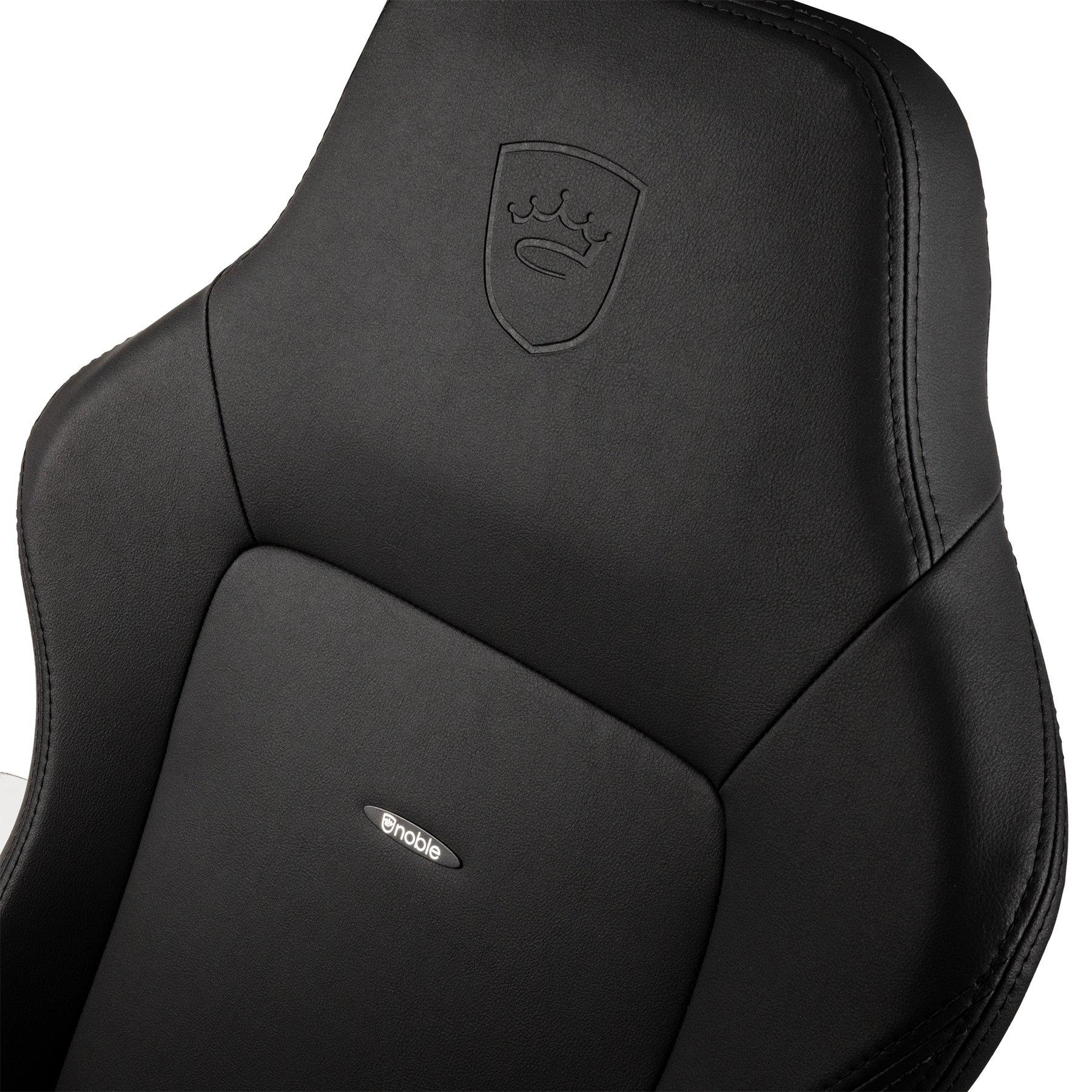 Ігрове крісло Noblechairs HERO високотехнологічна штучна шкіра, чорний на малюнкі №7