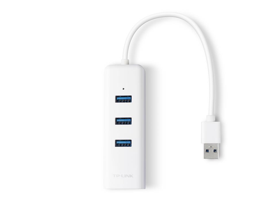 Мережевий адаптер USB 3.0/Gigabit Ethernet TP-Link UE330 на малюнкі №3
