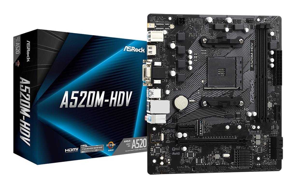 ASROCK A520M-HDV