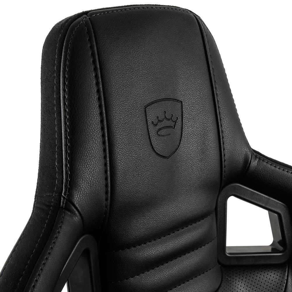 Ігрове крісло Noblechairs EPIC штучна шкіра, чорний на малюнкі №21