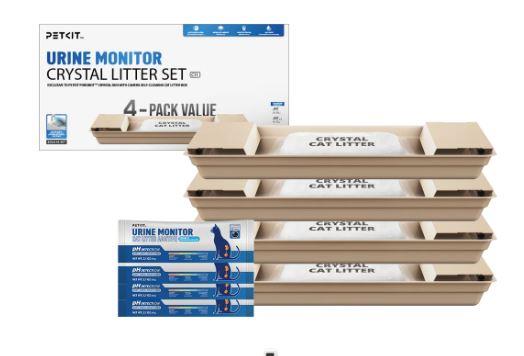 Наповнювач PETKIT для PUROBOT CRYSTAL DUO (сет 4 шт) C11 на малюнкі №1