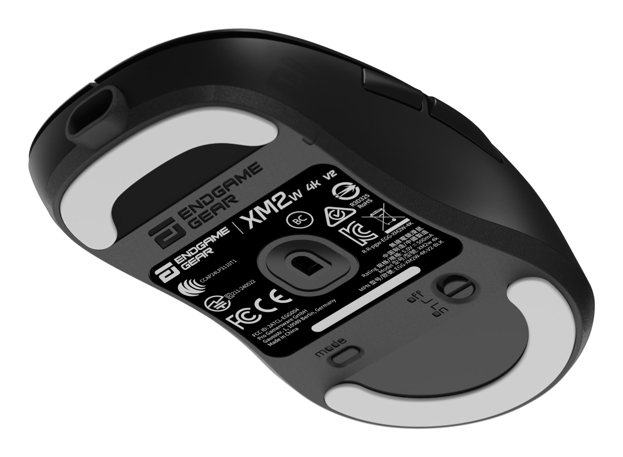 Миша ігрова бездротова Endgame Gear XM2w 4k v2, чорний на малюнкі №12