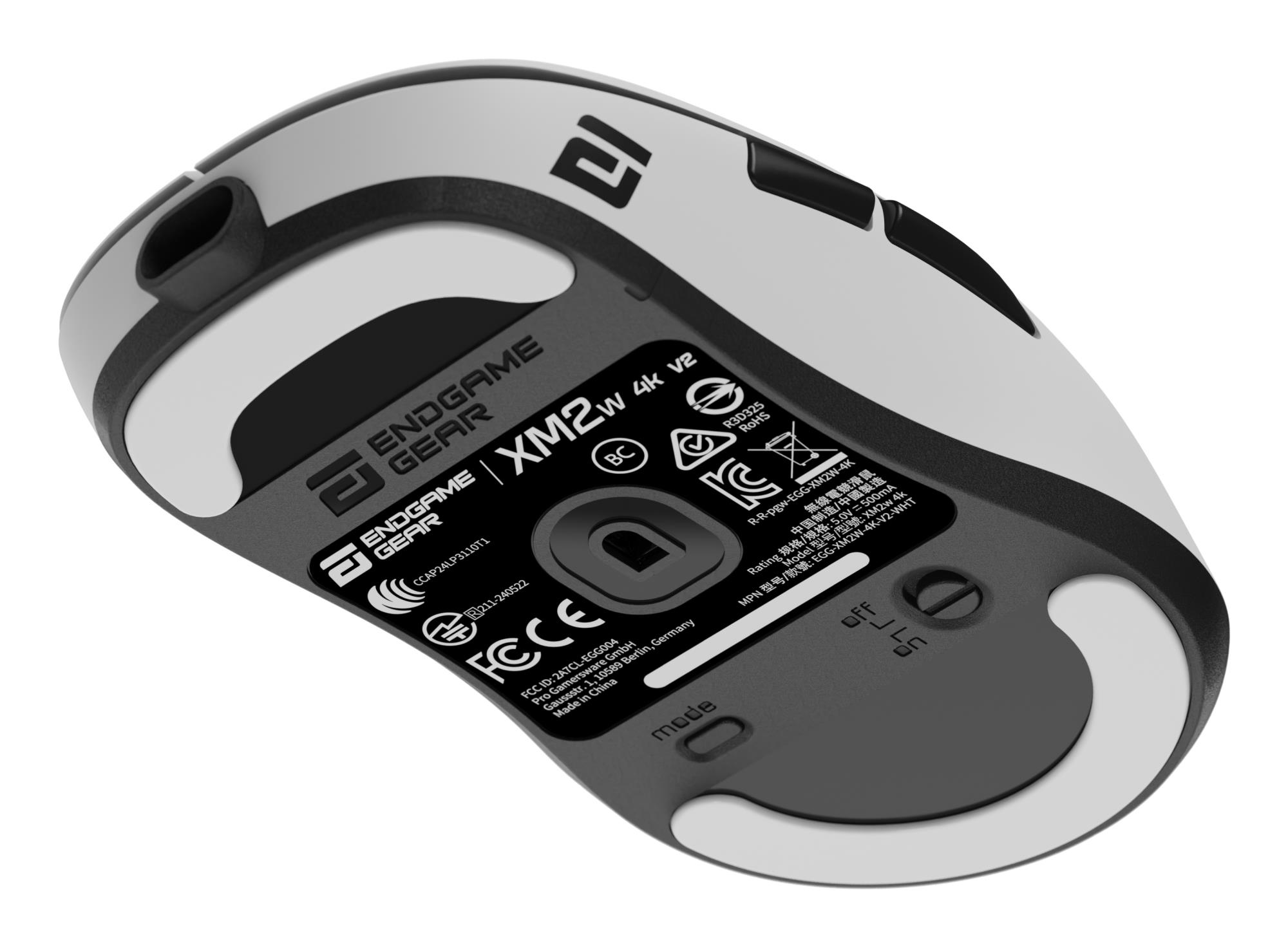 Миша ігрова бездротова Endgame Gear XM2w 4k v2, білий на малюнкі №12