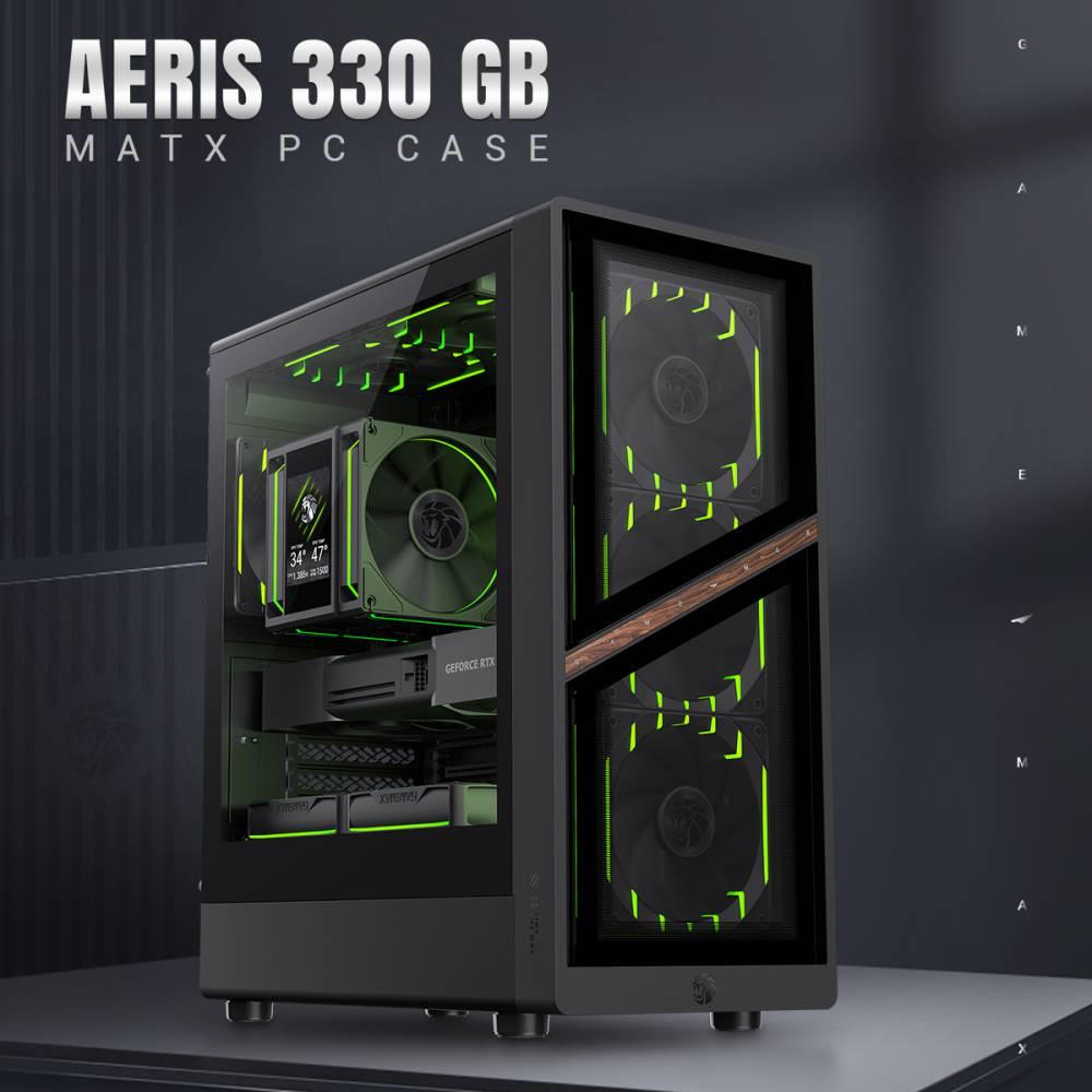 Корпус для компютера ATX W/O PSU AERIS 330 GB GAMEMAX на малюнкі №9