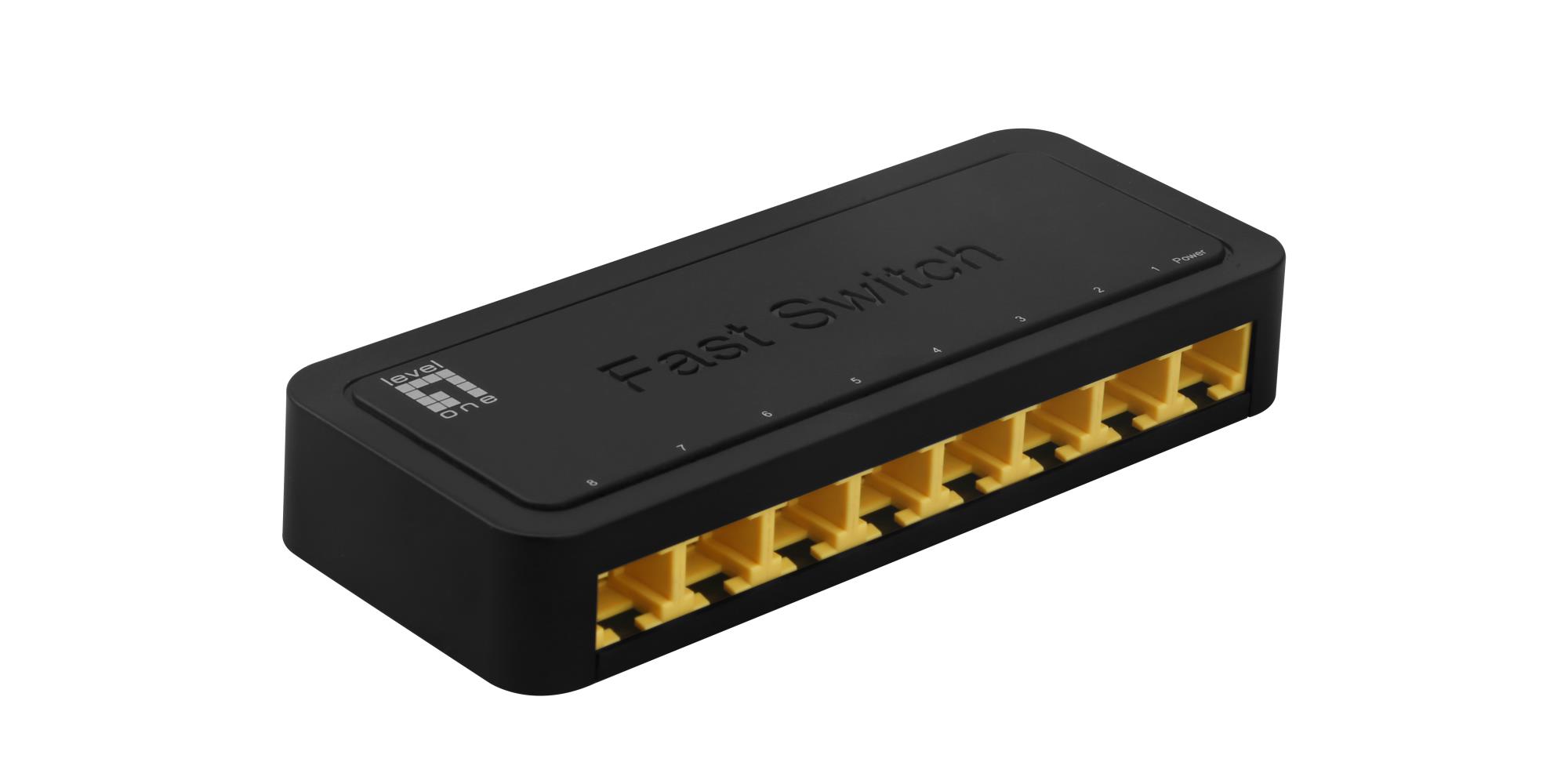 Net Switch 8PORT 10/100M/FEU-0812 Levelone