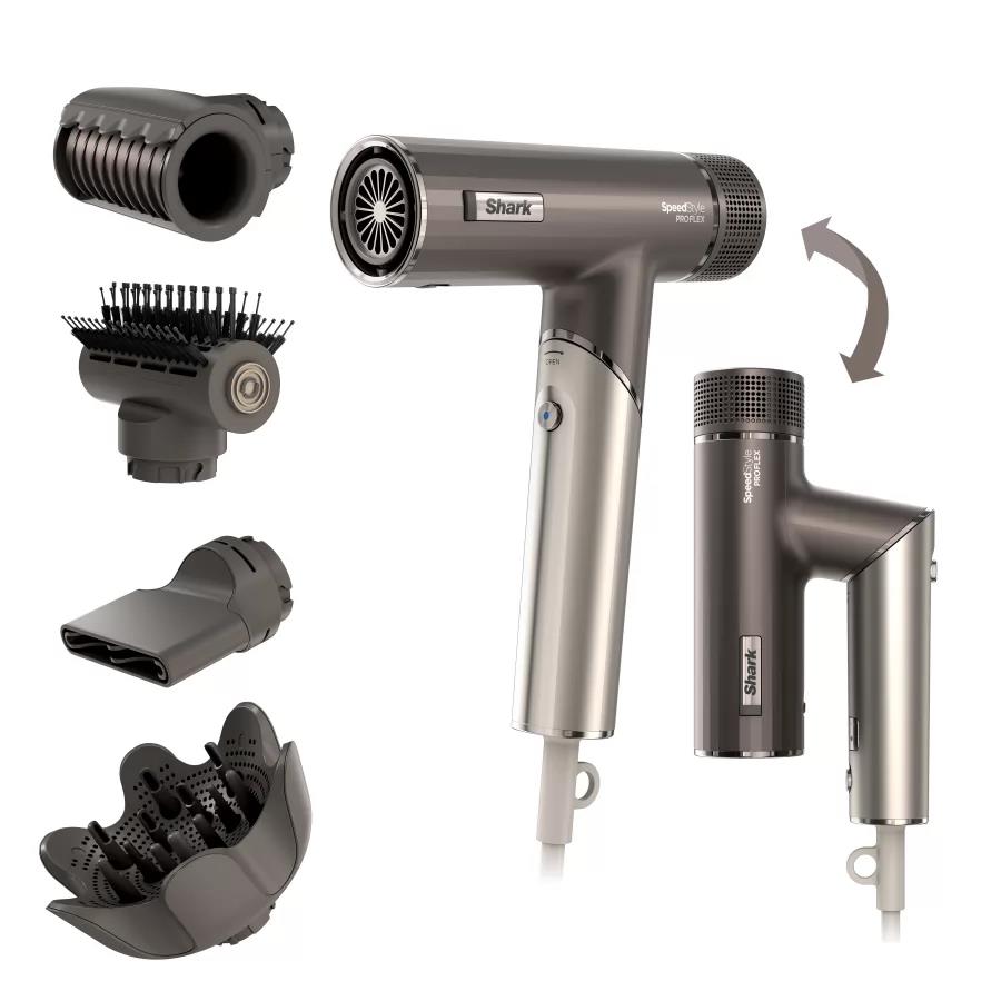 Фен Shark SpeedStyle Pro FLEX 4-in-1 Hair Dryer System HD542EU на малюнкі №1