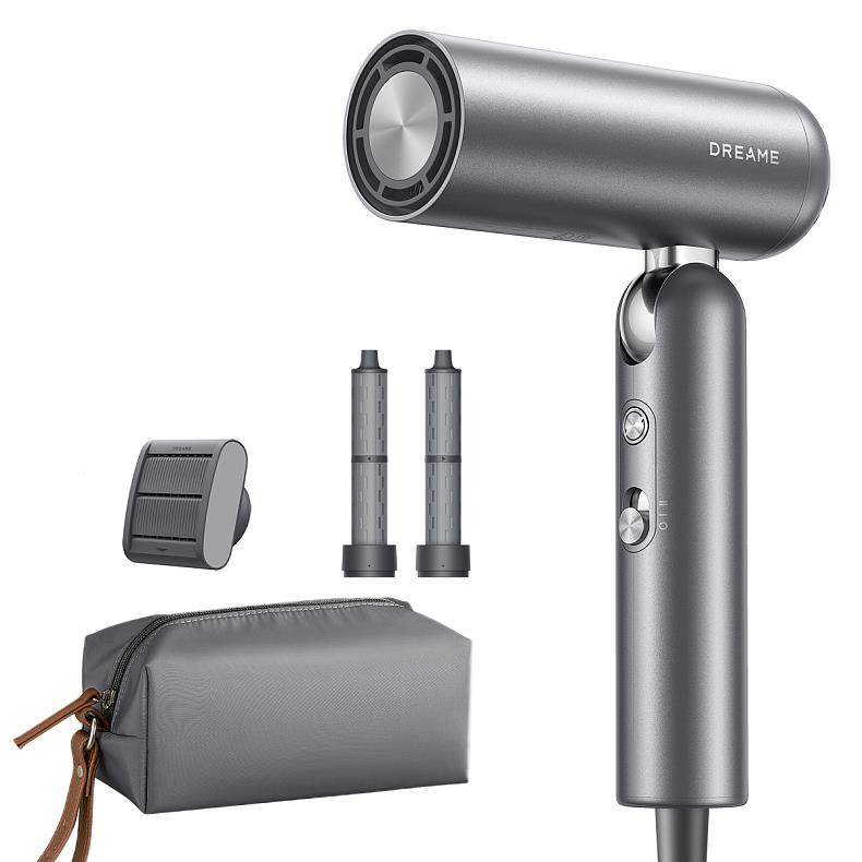 Фен-стайлер Dreame Pocket Pro 3in1 Grey на малюнкі №1
