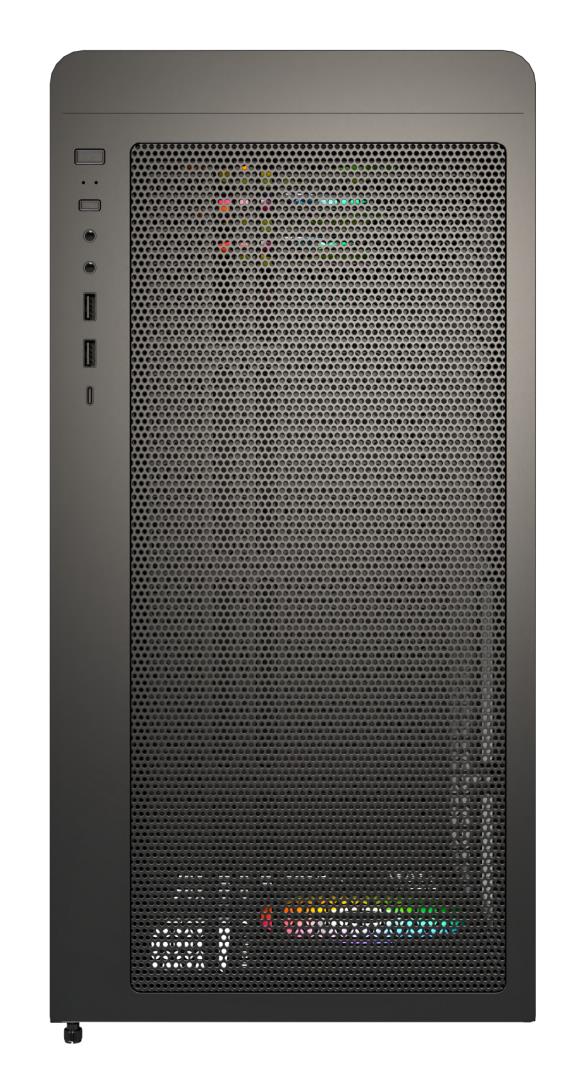 Корпус ATX W/O PSU XR WOOD (B) MONTECH на малюнкі №6