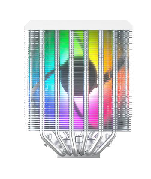 Система охолодження для комп’ютерного процесора MULTI SOCKET WHITE NX600 ARGB (W) MONTECH на малюнкі №5