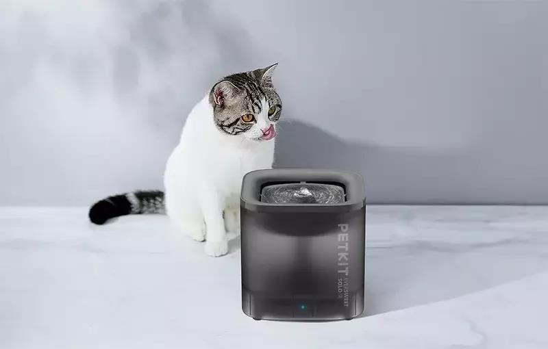 Поїлка PETKIT Eversweet SOLO SE Smart Pet Drinking Fountain P4103S GREY (Чорний) дивитися зображення № 6