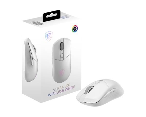Mиша USB OPTICAL WRL GAMING VERSA 300 W WHITE MSI на малюнкі №6