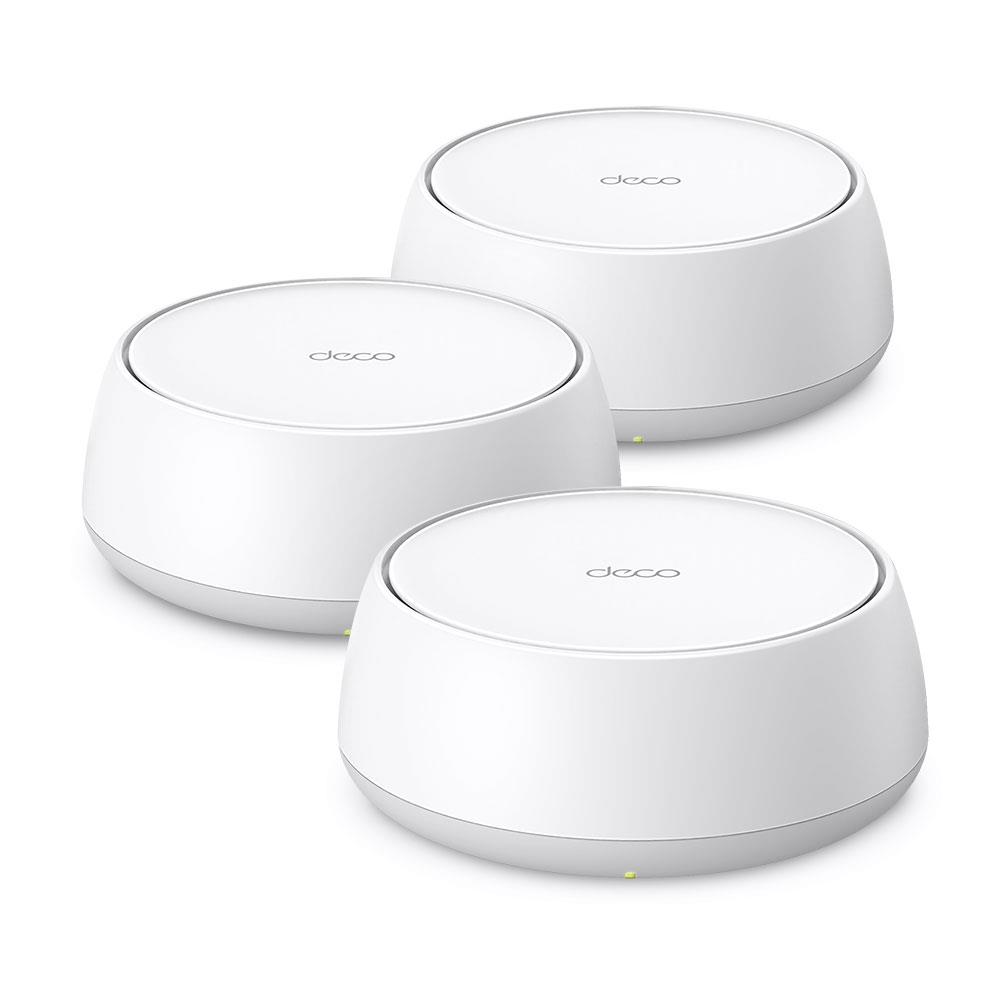 Wireless Router TP-LINK Wireless Router 3-pack 5000 Mbps Mesh Wi-Fi 7 2x2.5GbE LAN  WAN ports 2 Number of antennas 4 DECOBE25(3-PACK)