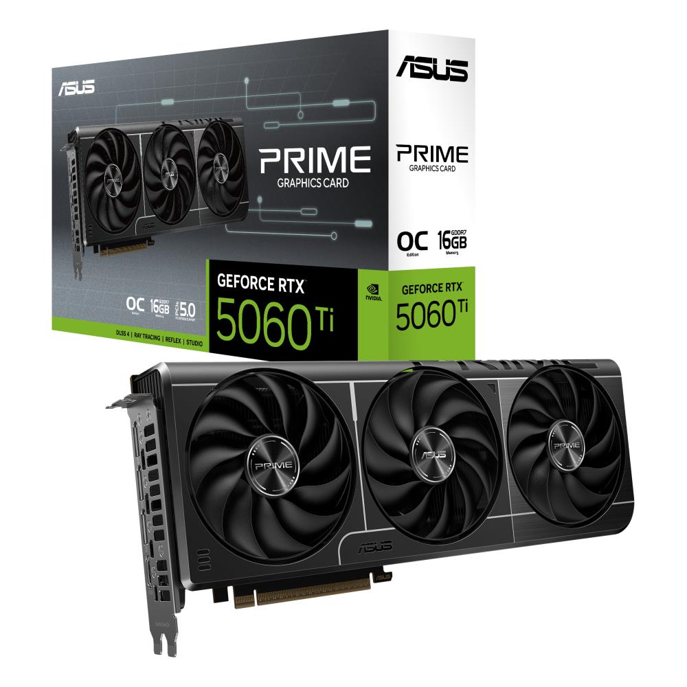ASUS NVIDIA Ge Force RTX 5060 Ti 16 GB GDDR7 128 bit PCIE 5....