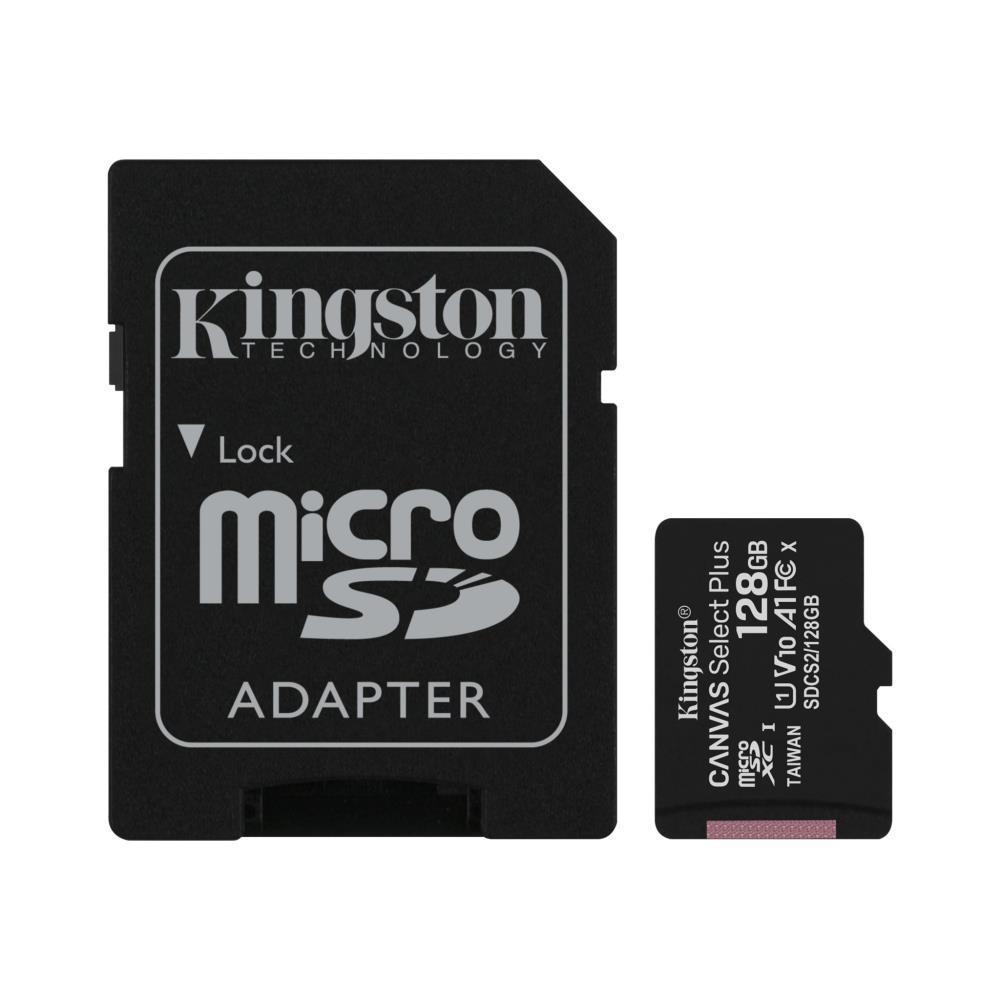 Карта пам’яті MICRO SDXC 128GB UHS-I W/ADAPTER SDCS2/128GB KINGSTON