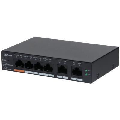 Switch | DAHUA | CS4006-4GT-60 | Type L2 | Desktop/pedestal | PoE ports 4 | 60 Watts | DH-CS4006-4GT-60