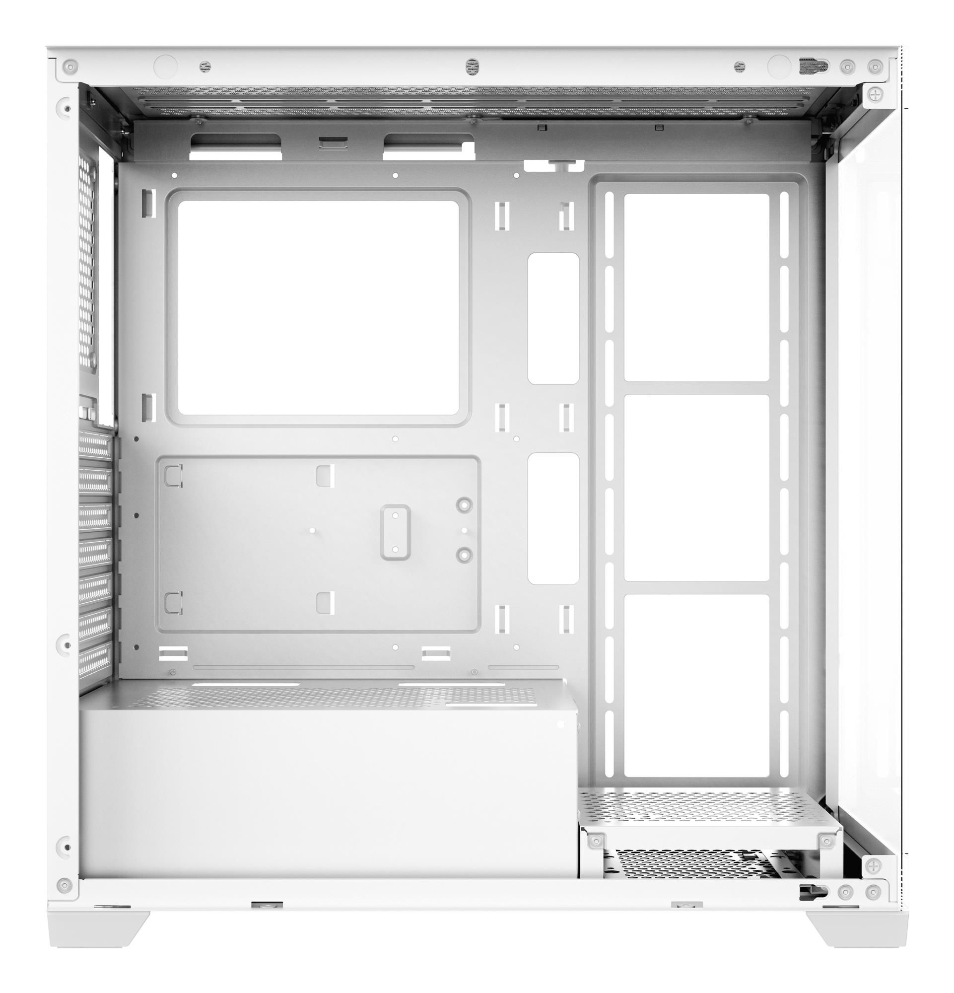 Корпус для компютера ATX W/O PSU GAMMA C72 WH (GAMMA-C72-WHD000XX-GL) OCYPUS на малюнкі №6