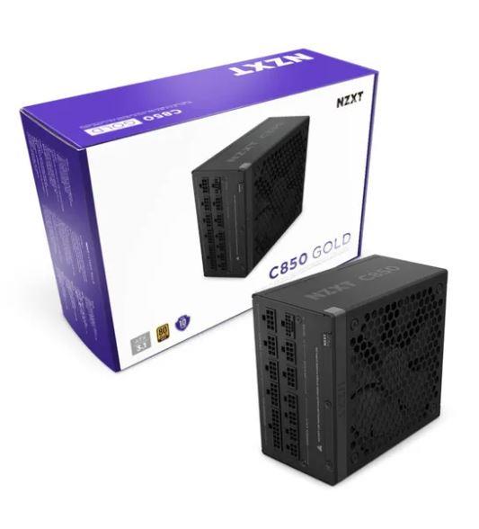 Power Supply NZXT 850 Watts Efficiency 80 PLUS GOLD MTBF 100000 hours PA-8G2BB-EU