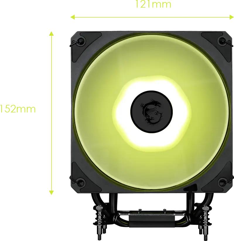 Система охолодження для комп’ютерного процесора MULTI SOCKET MAG COREFROZR AA13 MSI на малюнкі №4